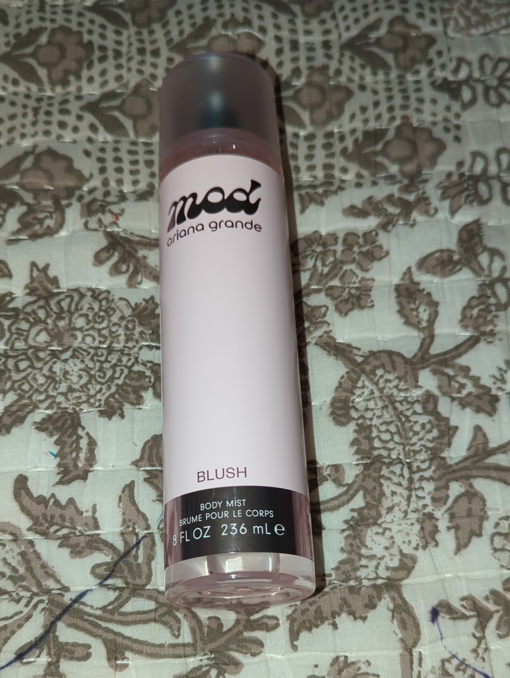 Ariana Grande Mod Blush Body Mist - Pale Pink Bottle